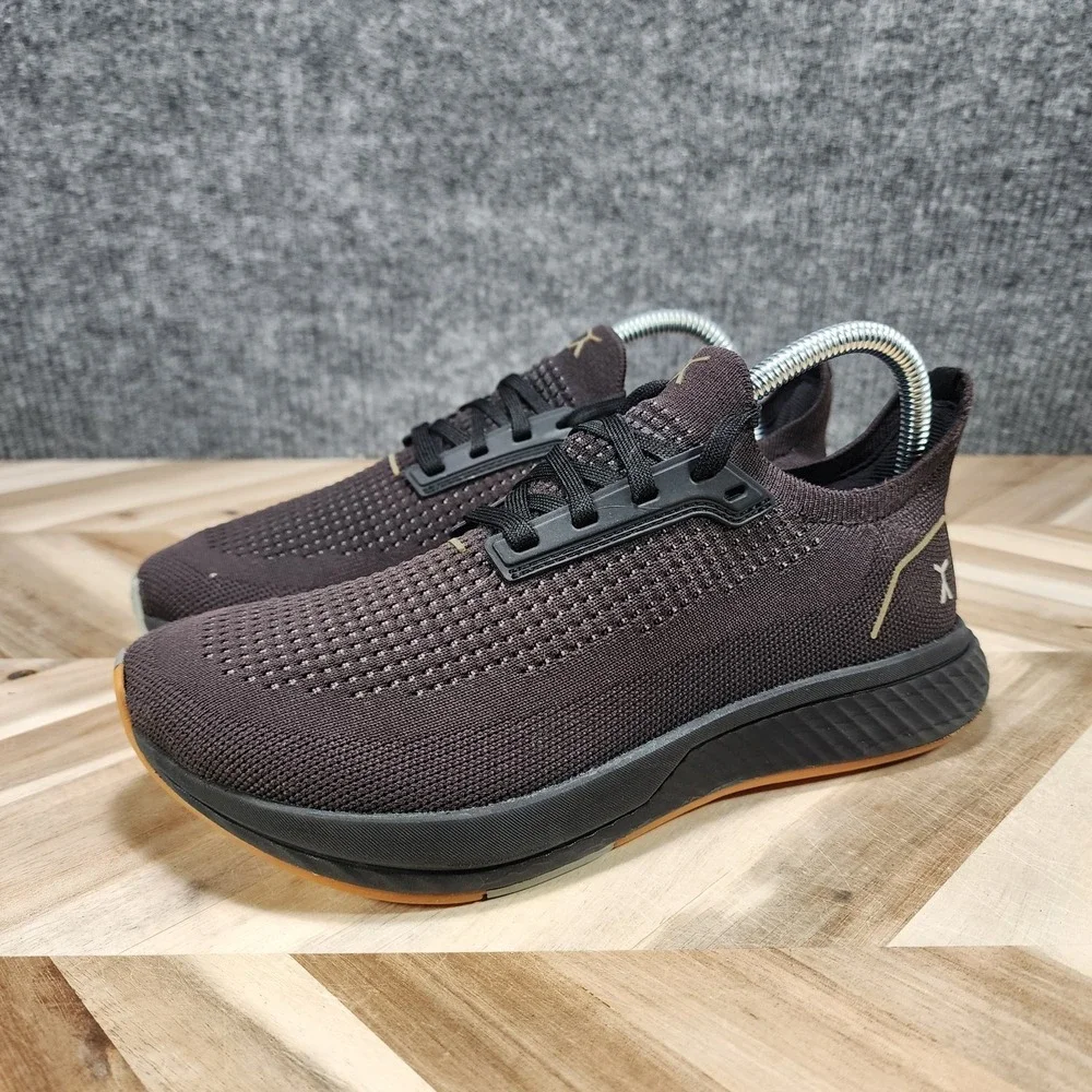 Flux Adapt Runner Black Gum Womens 7.5 Barefoot Minimal Running Walking Shoes